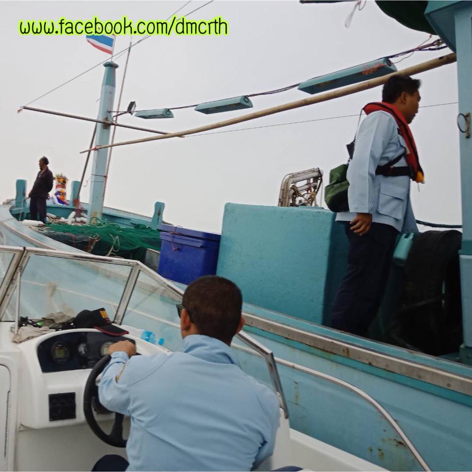 ตรวจเรือประมงเพชรบุรี ไม่พบผิดกฎหมาย