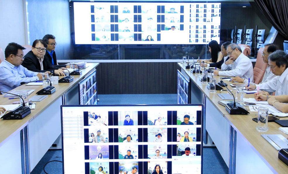 อธิบดี ทช. ติดตามผลการปฏิบัติงาน ปี 62 ผ่านระบบ Video conference