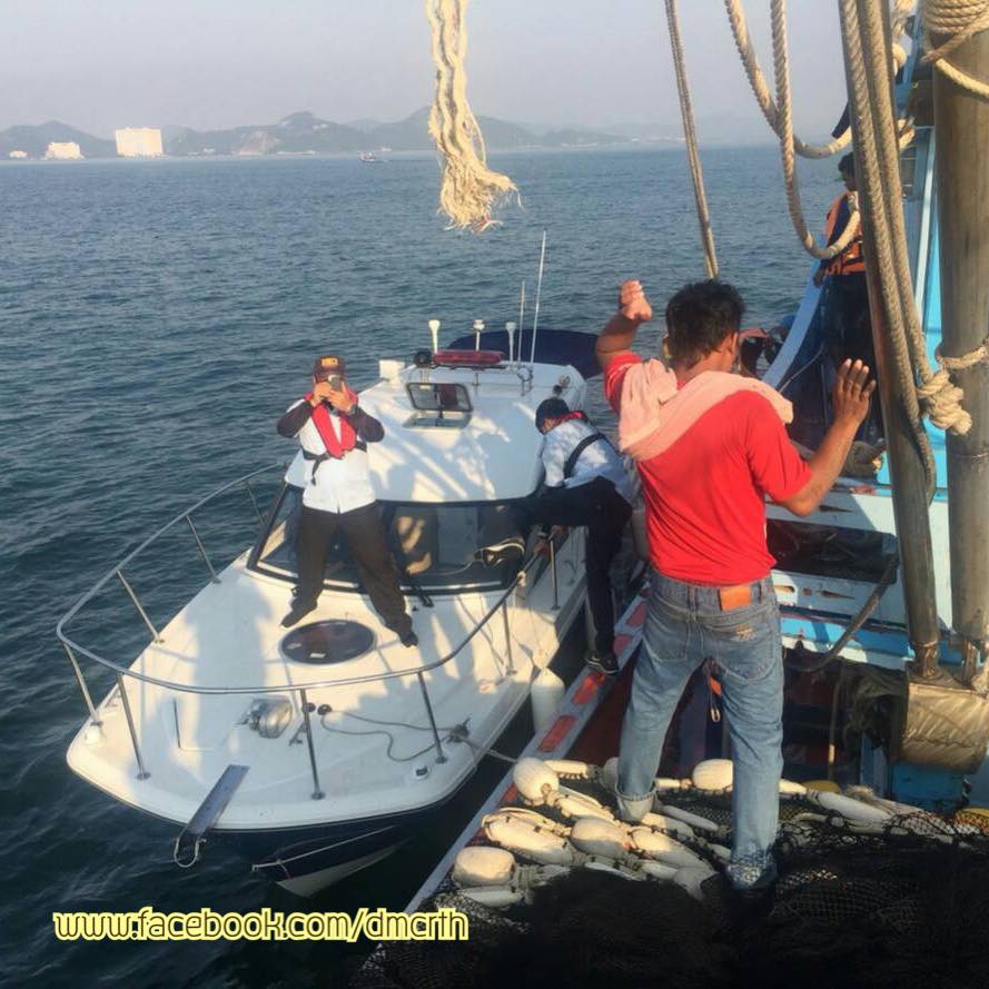 ตรวจเรือประมงประจวบคีรีขันธ์ ไม่พบผิดกฎหมาย