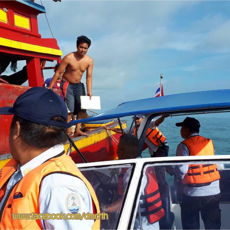 ตรวจเรือประมงสตูล ไม่พบผิดกฎหมาย