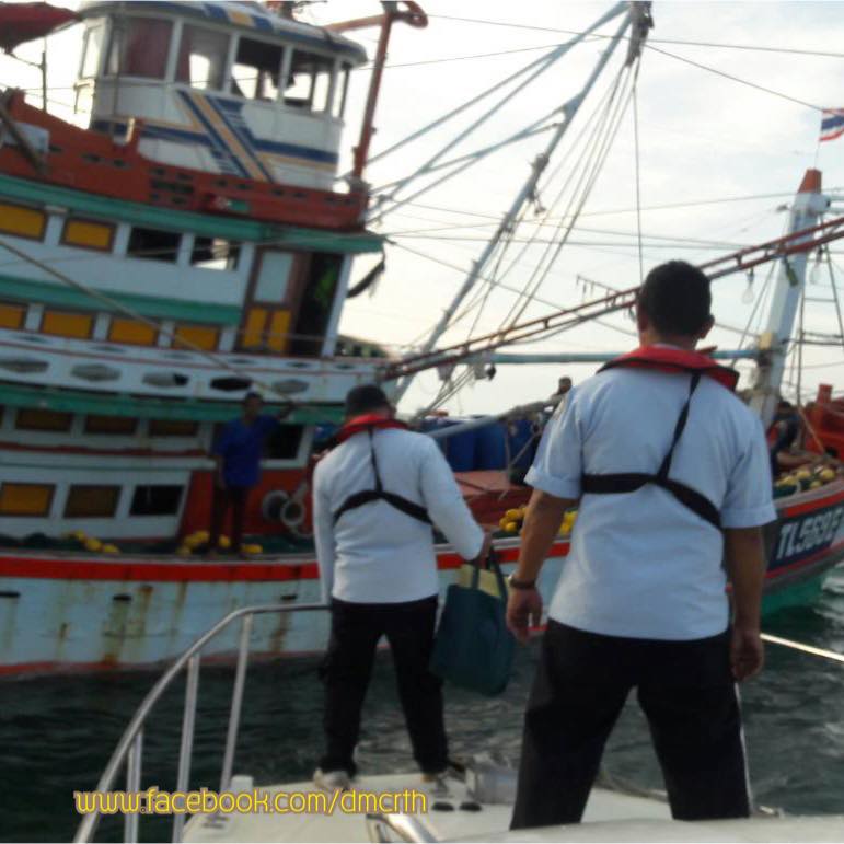 ตรวจเรือประมงปัตตานี ไม่พบผิดกฎหมาย