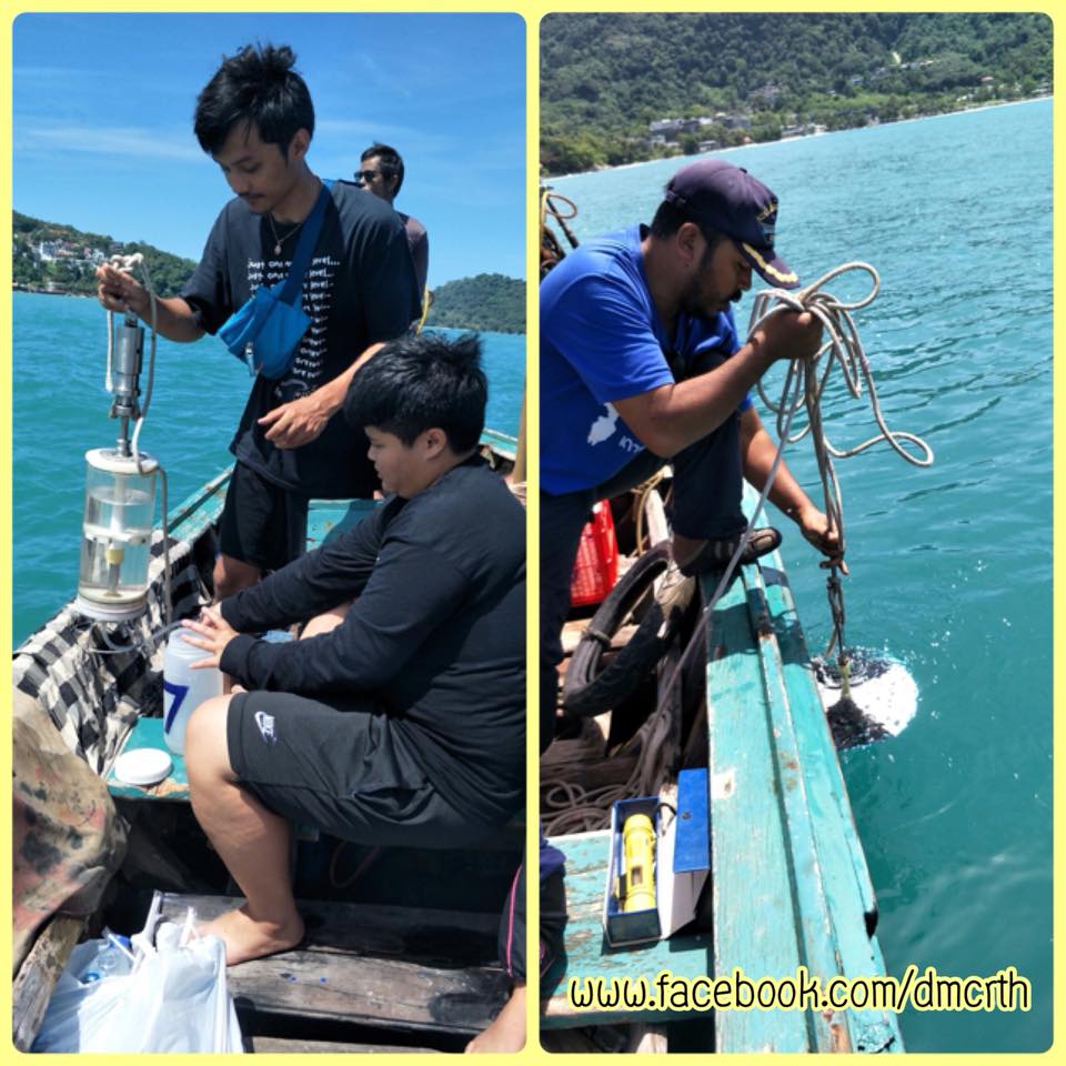 รายงานผลการตรวจคุณภาพน้ำทะเลอ่าวป่าตอง ยังอยู่ในเกณฑ์มาตรฐาน
