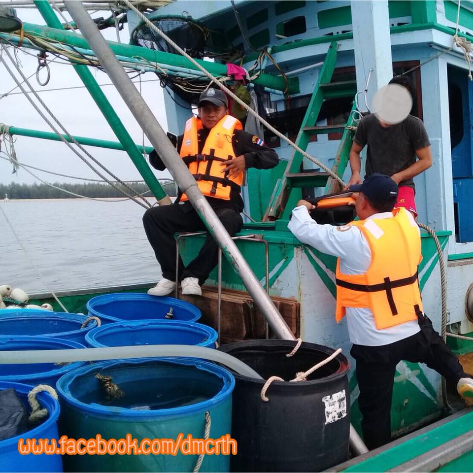 ตรวจเรือประมงปัตตานี ไม่พบผิดกฎหมาย