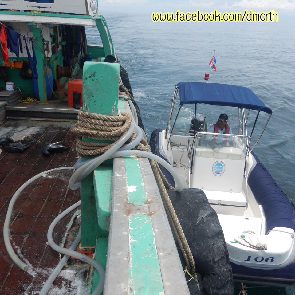 ตรวจเรือประมงตรัง ไม่พบผิดกฎหมาย