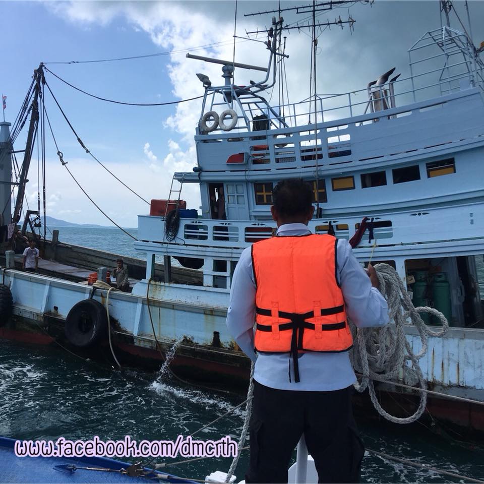ตรวจเรือประมงสุราษฎร์ธานี ไม่พบผิดกฎหมาย