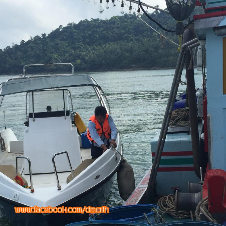 ตรวจเรือประมงชุมพร ไม่พบผิดกฎหมาย