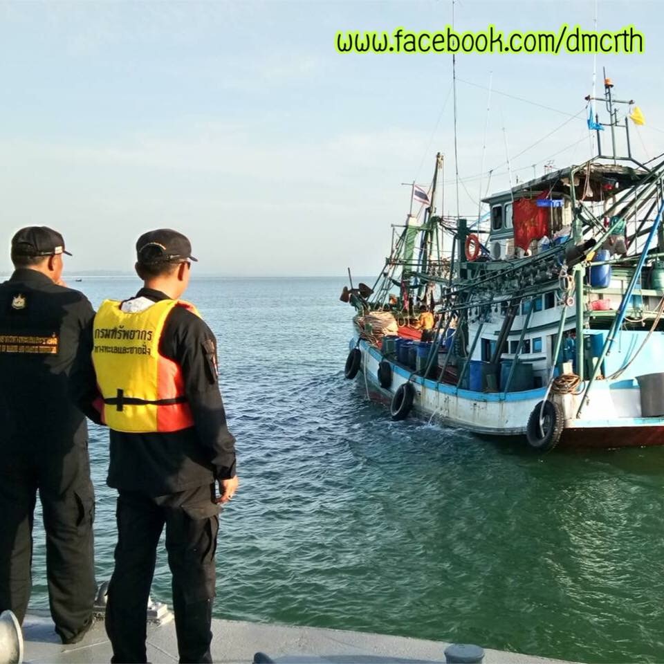 ตรวจเรือประมงสงขลา ไม่พบผิดกฎหมาย