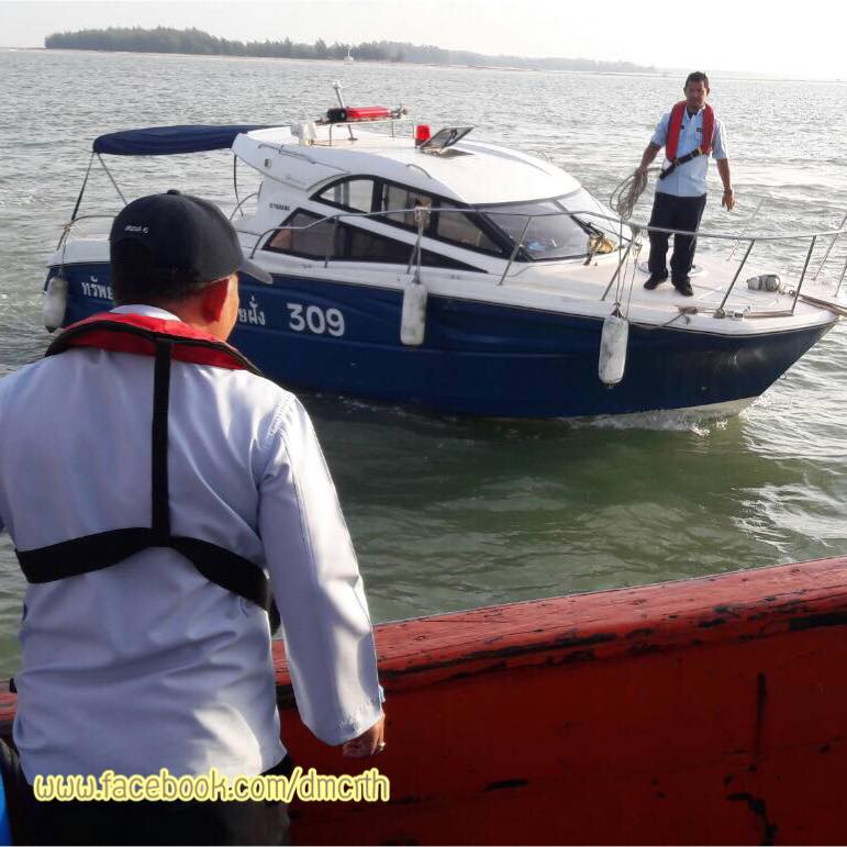 ตรวจเรือประมงปัตตานี ไม่พบผิดกฎหมาย