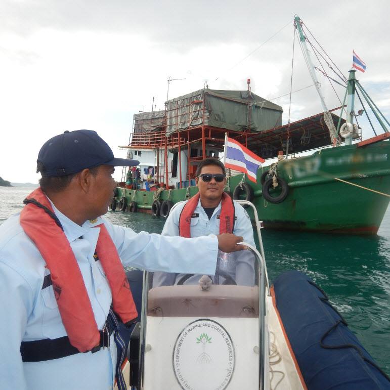 ตรวจเรือประมงตรัง ไม่พบผิดกฎหมาย