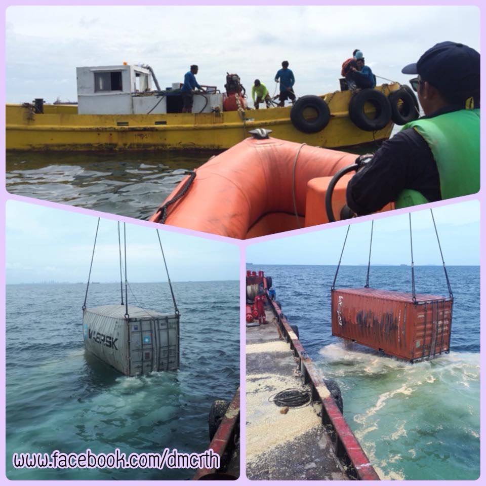 ติดตามเรือจมทะเลชลบุรี ไม่พบคราบน้ำมันรั่วไหล