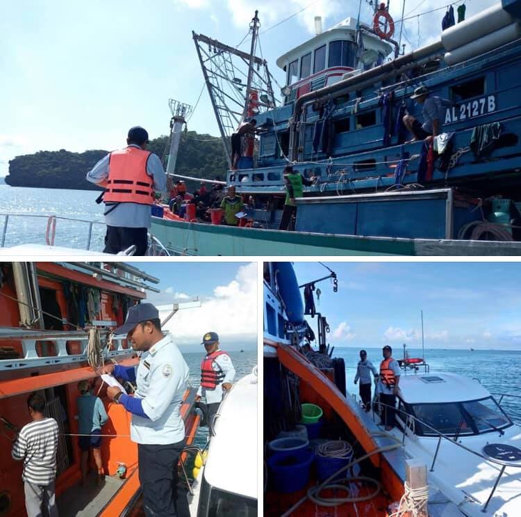 ตรวจเรือประมงสตูล เอกสารครบตามระเบียบ IUU