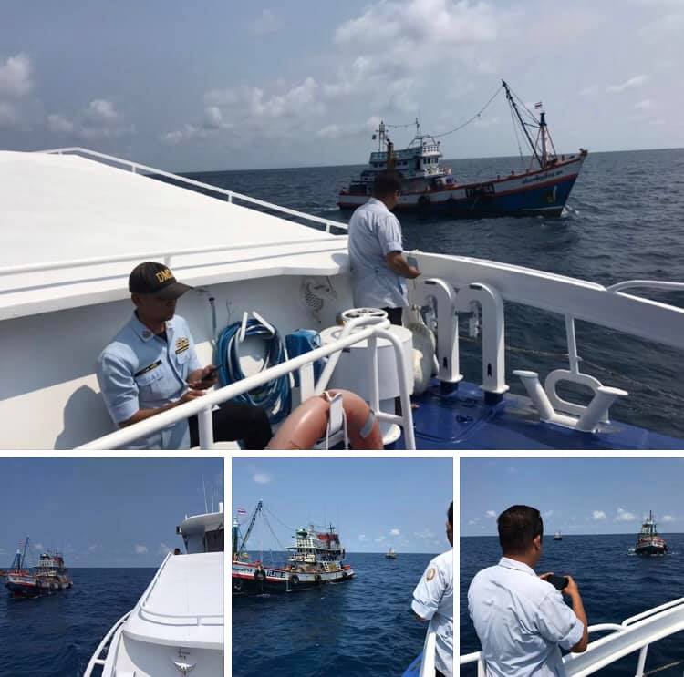 ตรวจเรือประมงระยอง เอกสารครบตามระเบียบ IUU