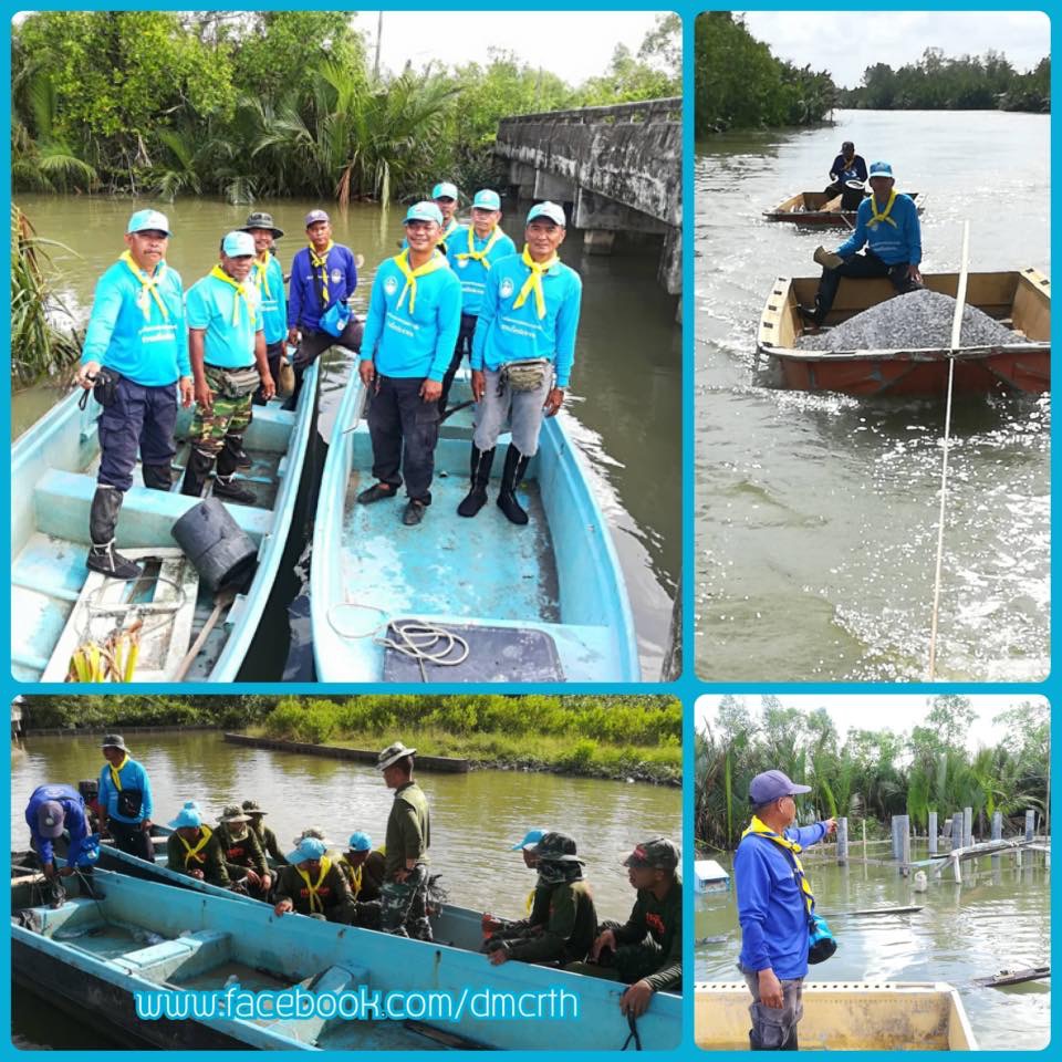 หลังปาบึกผ่านไปแล้ว ก็ยังช่วยพี่น้องริมทะเลปากพนัง