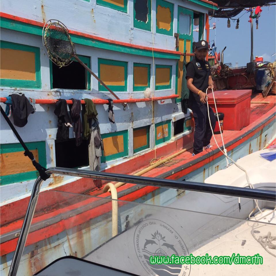 ตรวจเรือประมงเมืองนครศรีธรรมราช ไม่พบผิดกฎหมาย