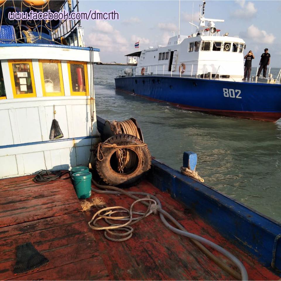 ตรวจเรือประมงสงขลา ไม่พบผิดกฎหมาย