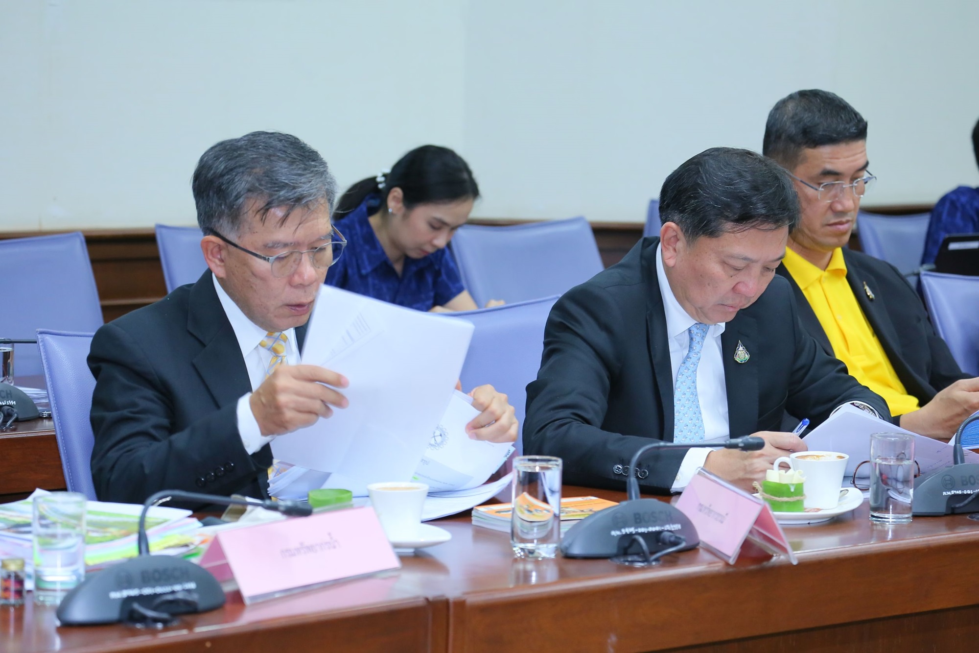 ทช.รับมอบนโยบายด้านงบประมาณ ปี 63 จาก รมว.ทส.