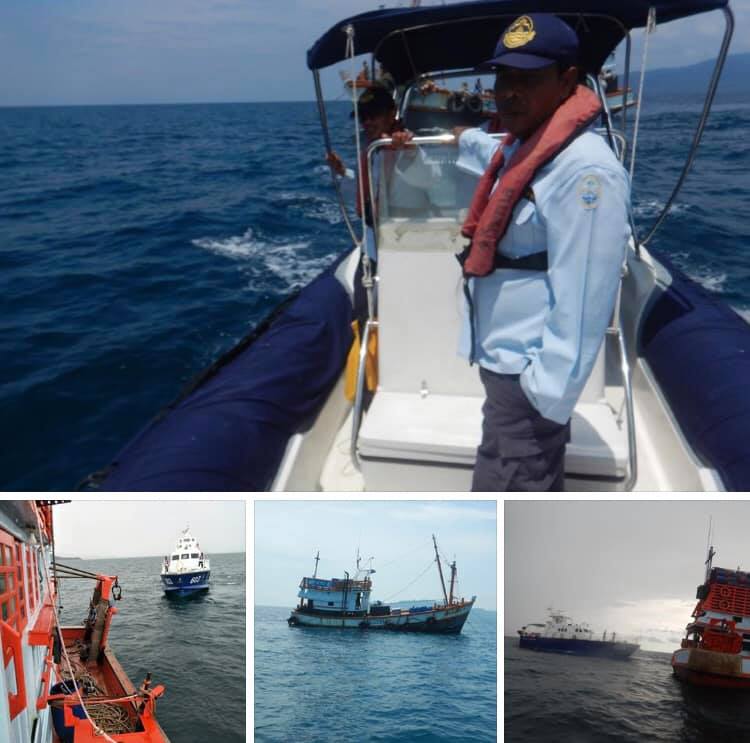 ตรวจเรือประมงตรัง เอกสารครบตามระเบียบ IUU