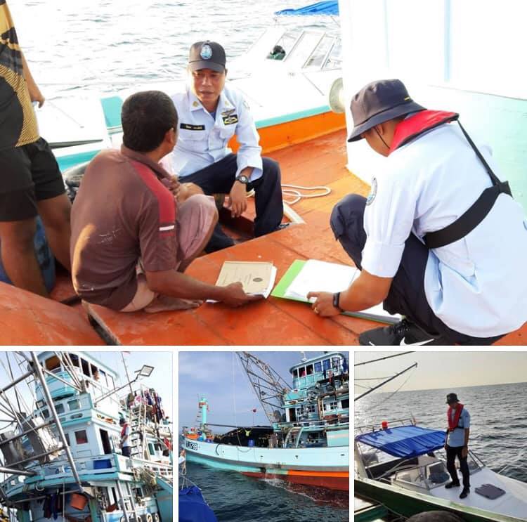 ตรวจเรือประมงเพชรบุรี/ประจวบฯ เอกสารครบตามระเบียบ IUU