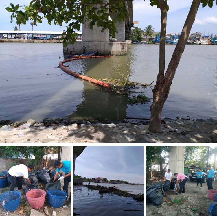 ร่วมท้องถิ่นจัดเก็บขยะต่อเนื่อง ปากน้ำปัตตานีต้องดีขึ้น