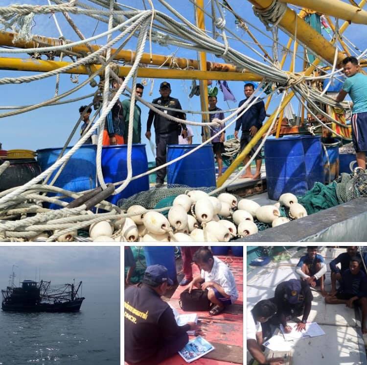 ตรวจเรือประมงสงขลา เอกสารครบตามระเบียบ IUU