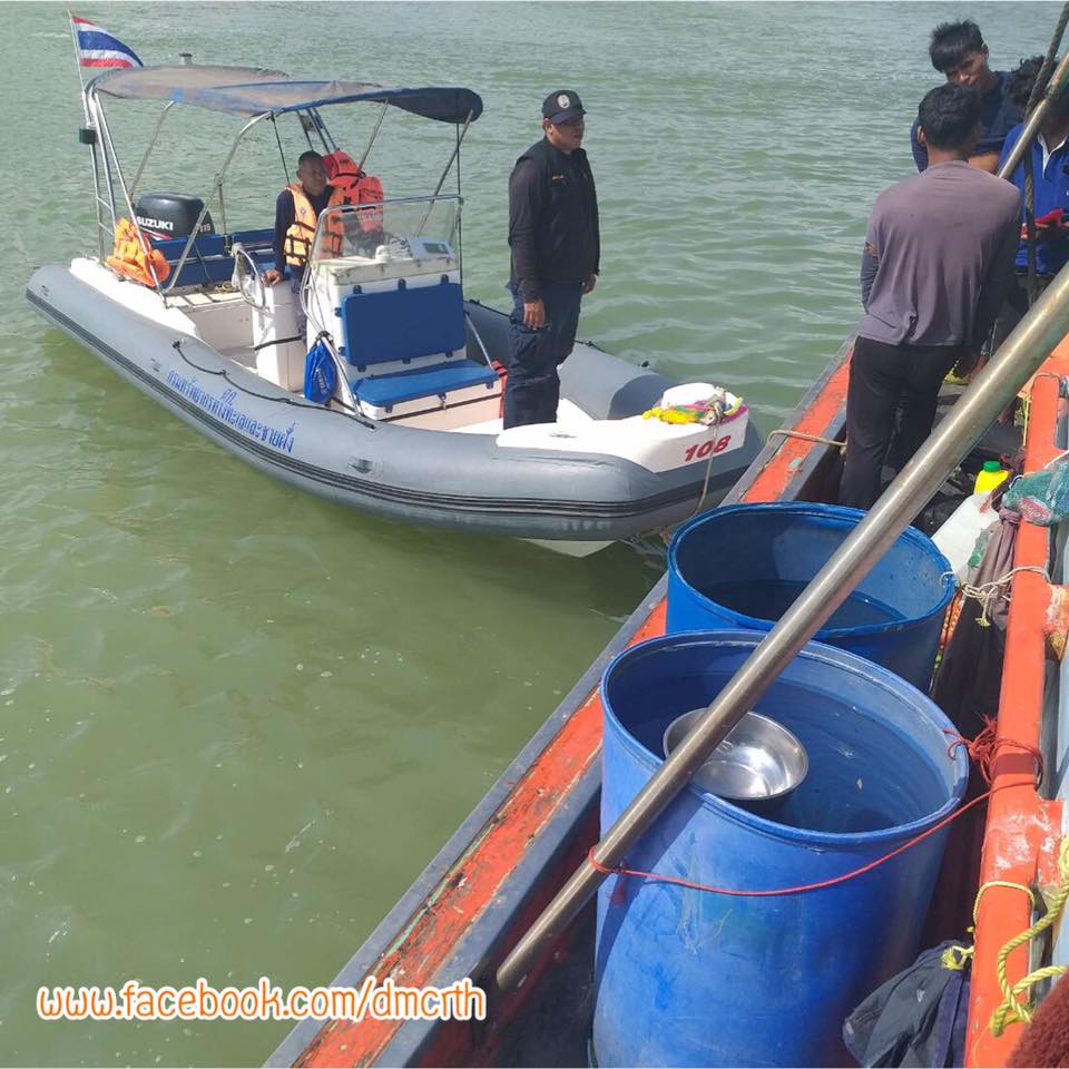 ตรวจเรือประมงสงขลา ไม่พบผิดกฎหมาย