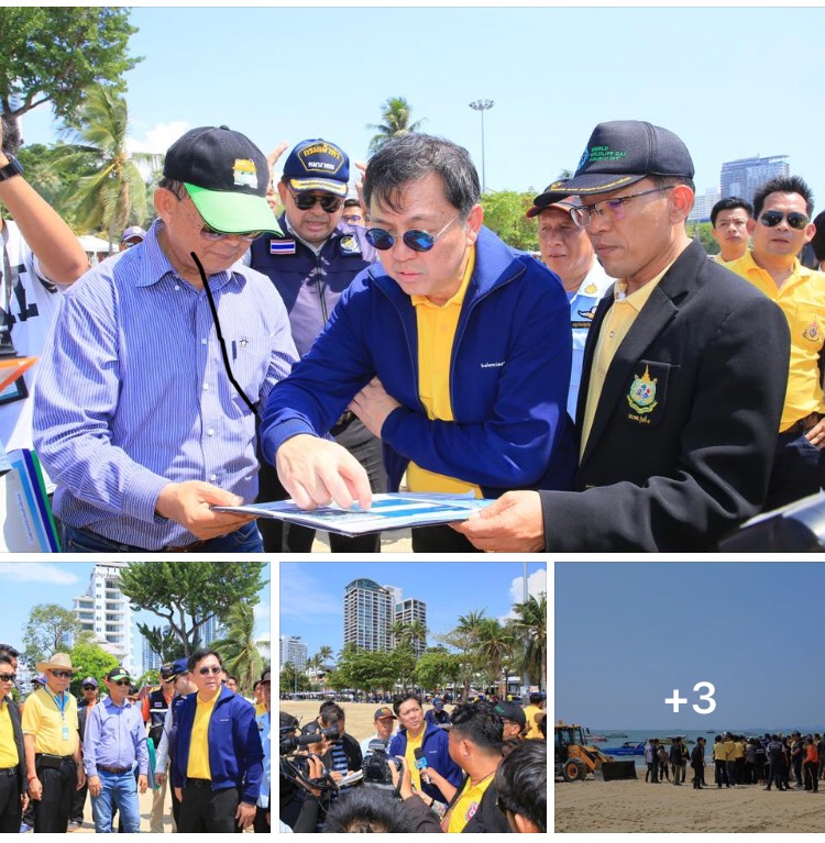 อธิบดี ทช. นำทีมเร่งแก้ปัญหาชายหาดพัทยาหลังพายุฤดูร้อนพาน้ำบ่าเสียหาย