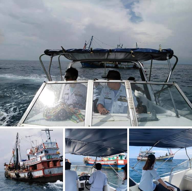 ตรวจเรือประมงระยอง เอกสารครบตามระเบียบ IUU