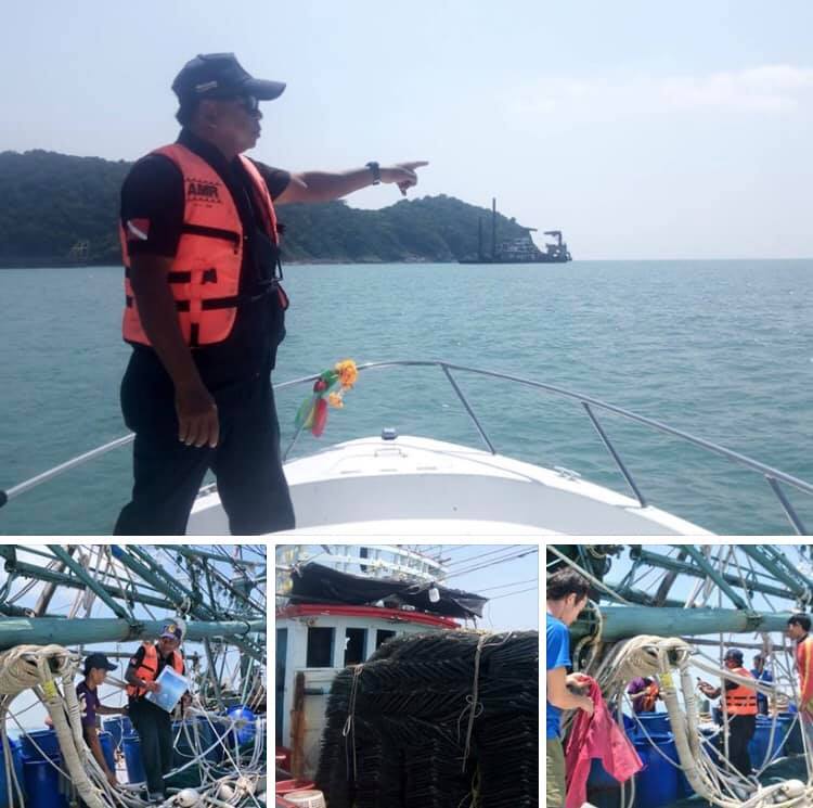 ตรวจเรือประมงสงขลา เอกสารครบตามระเบียบ IUU