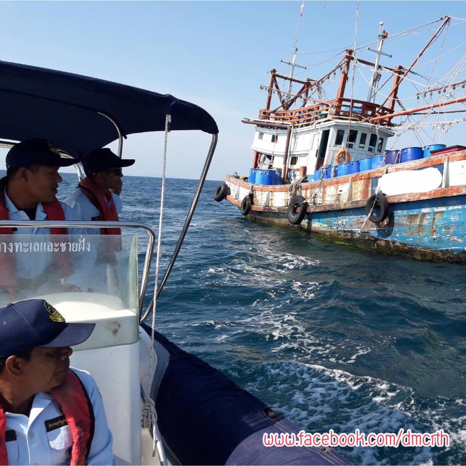 ตรวจเรือประมงตรัง ไม่พบผิดกฎหมาย