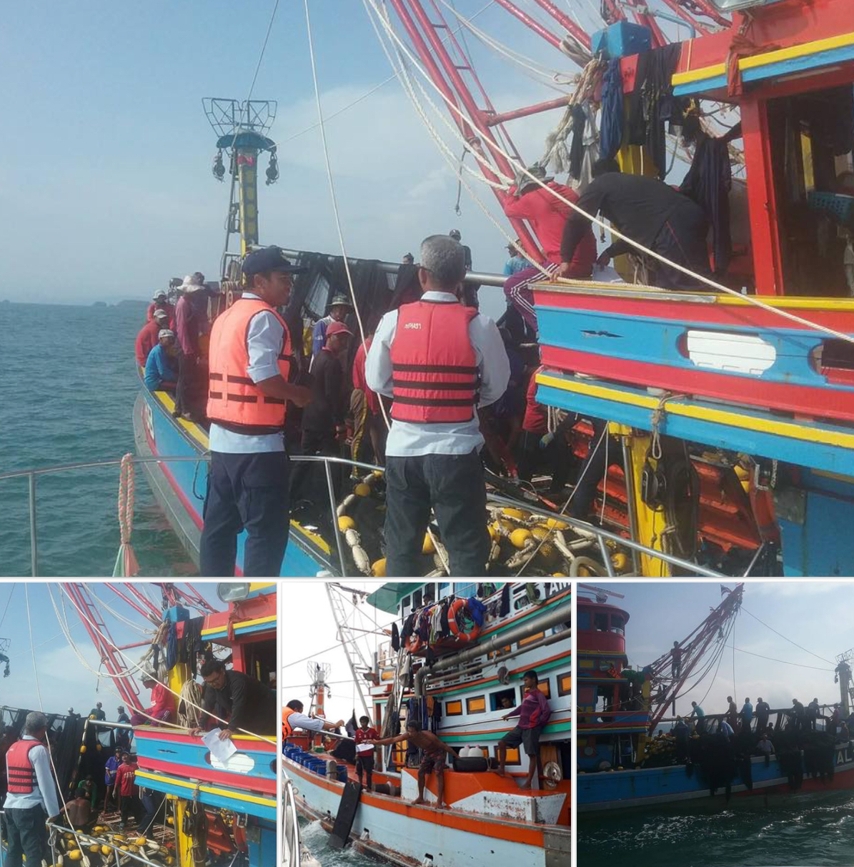 ตรวจเรือประมงสตูล เอกสารครบตามระเบียบ IUU