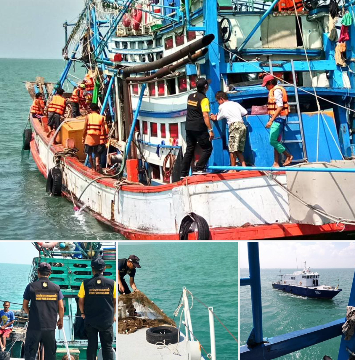 ตรวจเรือประมงสงขลา เอกสารครบตามระเบียบ IUU