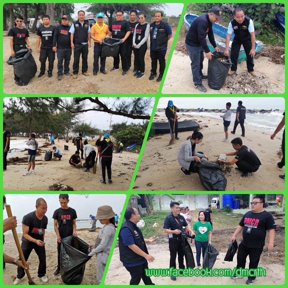 ปรบมือให้จิตอาสาระยอง ช่วยฟื้นฟูหาดแสงจันทร์
