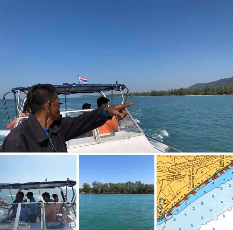 กำหนดจุดวางหญ้าทะเลเทียม ตลอดแนวชายฝั่งทะเลตราด