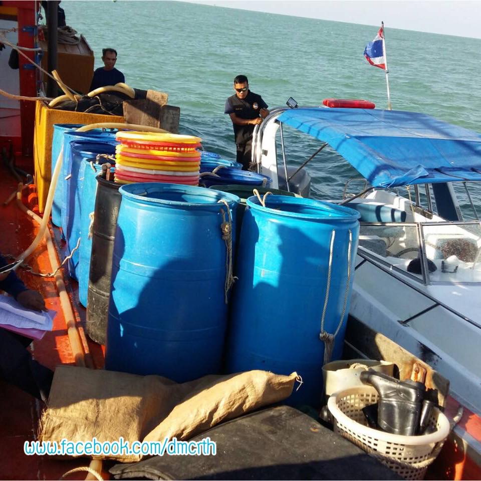 ตรวจเรือประมงปัตตานี ไม่พบผิดกฎหมาย