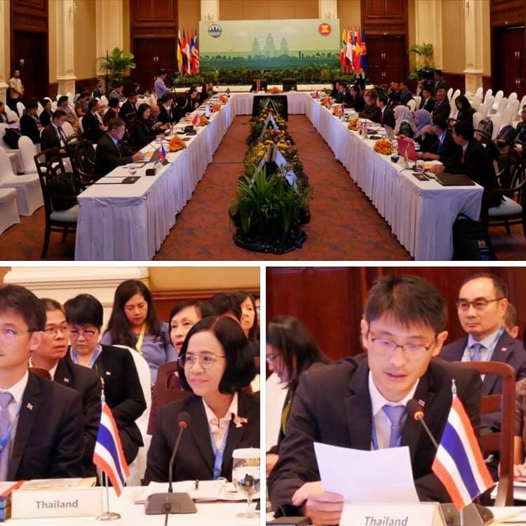 รองอธิบดี ทช. ร่วมประชุมเตรียมพร้อมจัดประชุมรัฐมนตรีอาเซียนด้านสิ่งแวดล้อม ครั้งที่ ๑๕ ณ เมืองเสียมราฐ