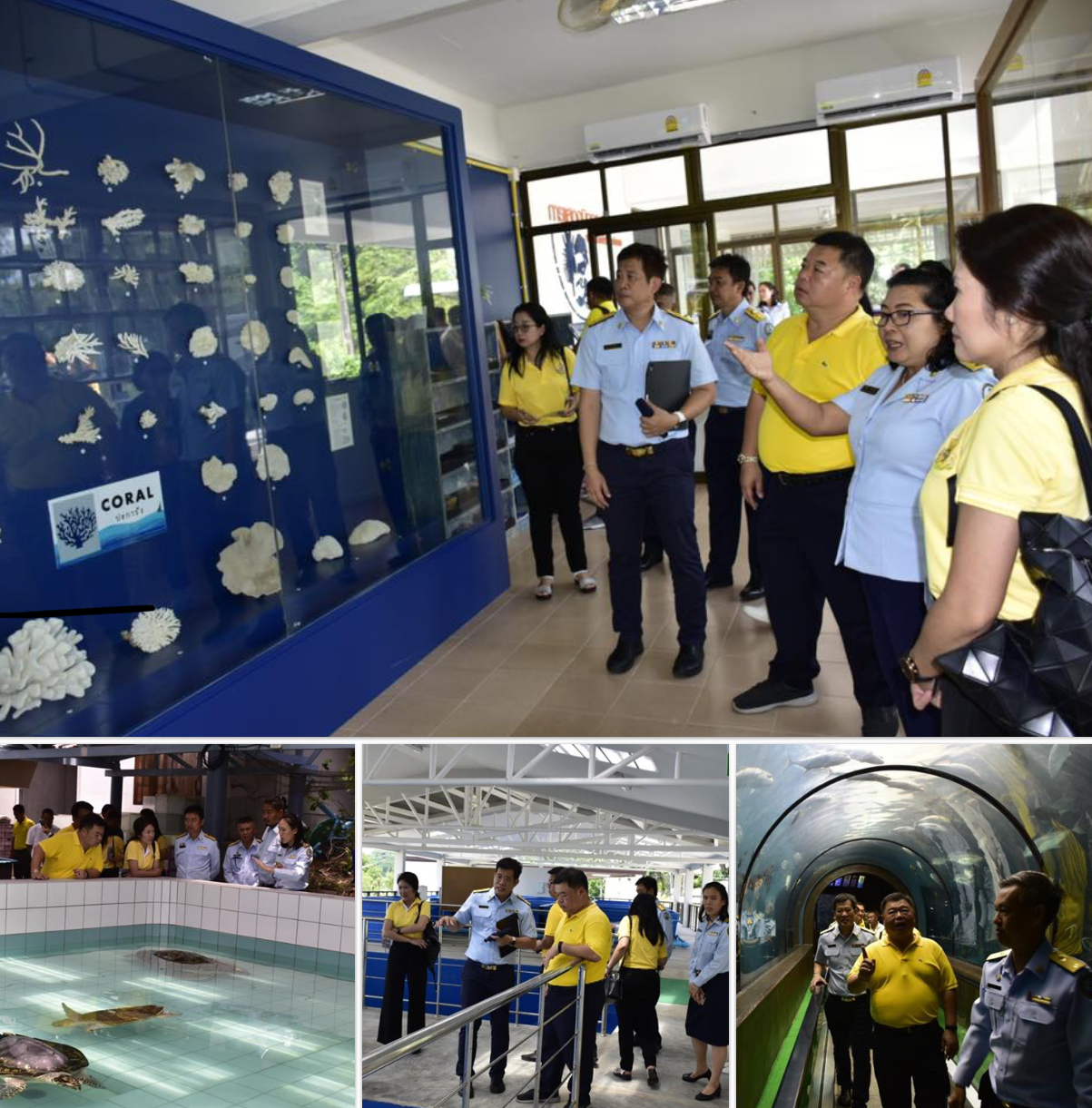 ทช. ภูเก็ต ต้อนรับคณะเลขานุการรัฐมนตรีกระทรวง ทส.