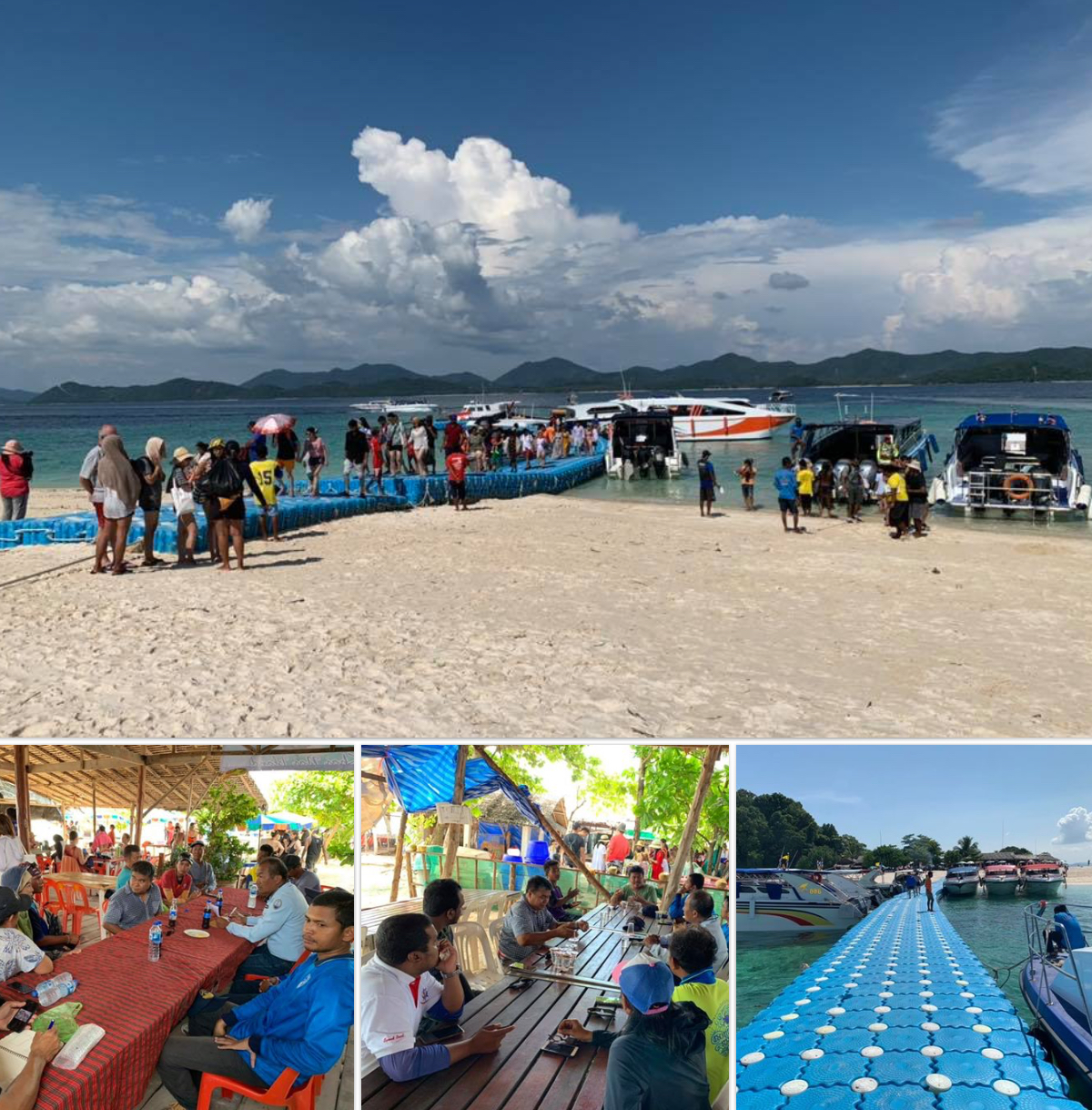 ทช. ประสานแก้ปัญหาการใช้โป๊ะจอดเรือหมู่เกาะไข่แล้ว