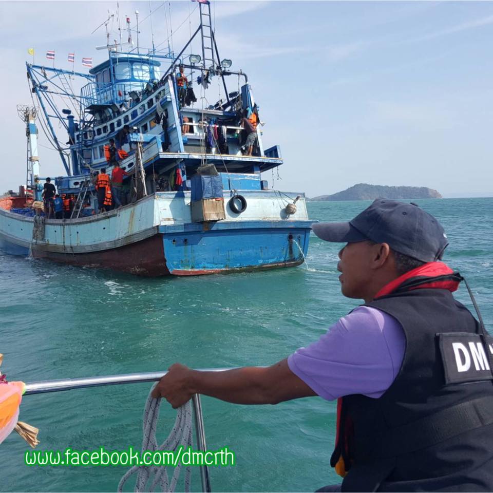 ตรวจเรือประมงภูเก็ต ไม่พบผิดกฎหมาย
