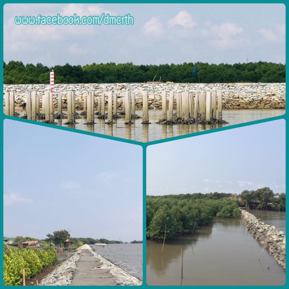 สำรวจสถานการณ์แนวชายฝั่งฉะเชิงเทรา