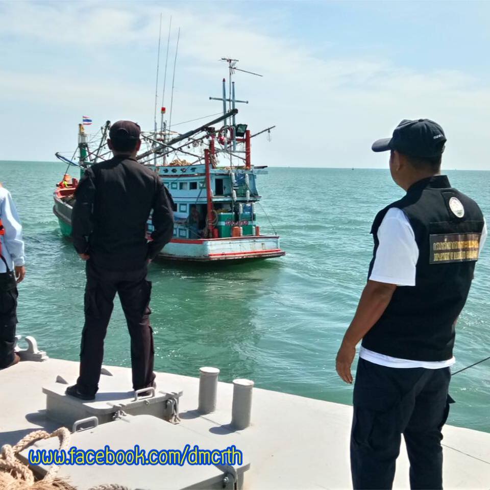ตรวจเรือประมงสงขลา ไม่พบผิดกฎหมาย