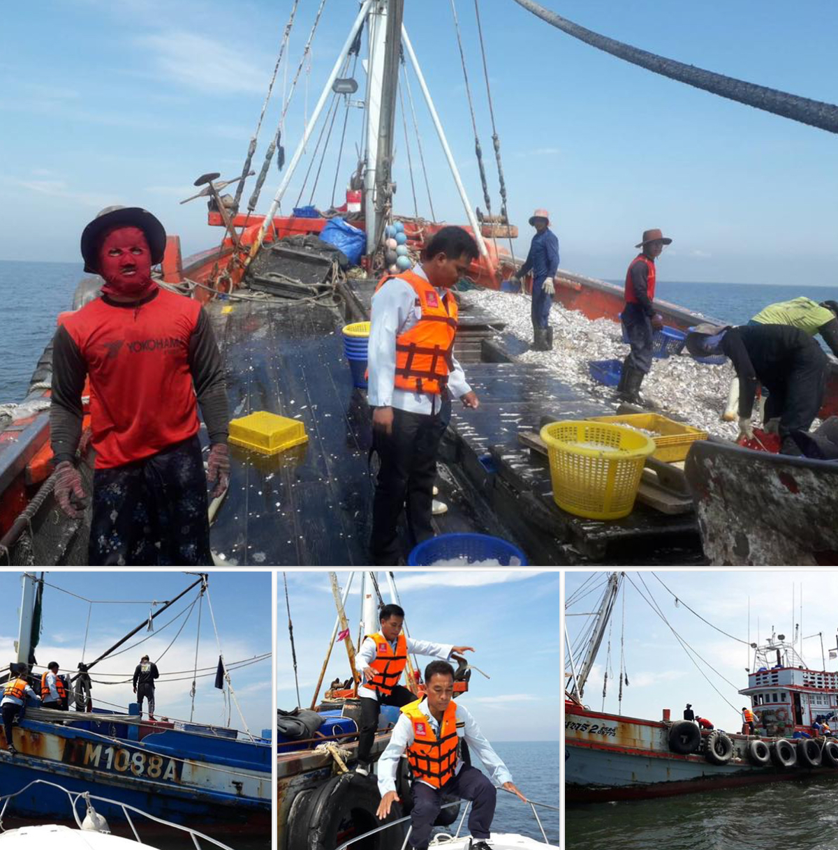 ตรวจเรือประมงชลบุรี/ฉะเชิงเทรา เอกสารครบตามระเบียบ IUU