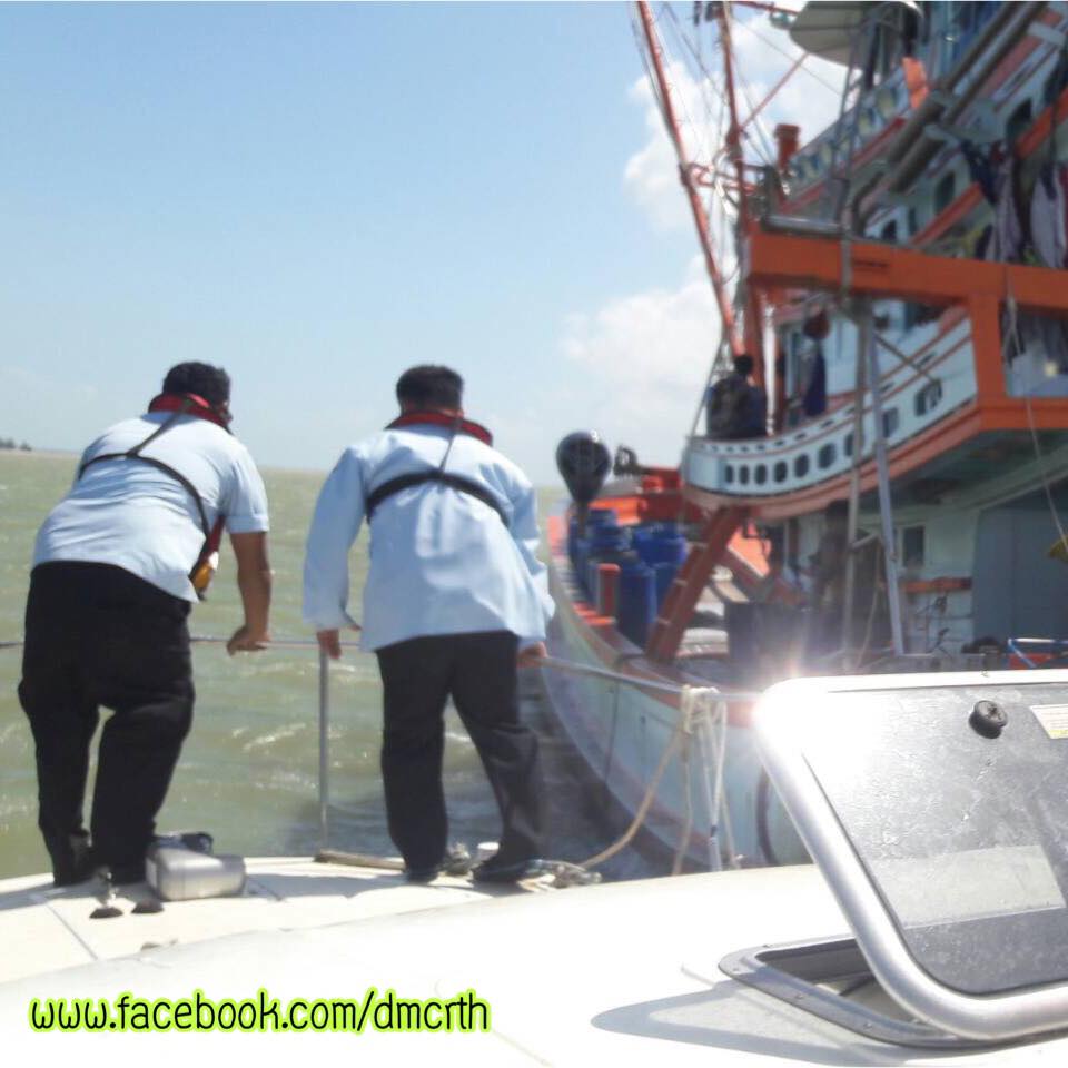 ตรวจเรือประมงปัตตานี ไม่พบผิดกฎหมาย