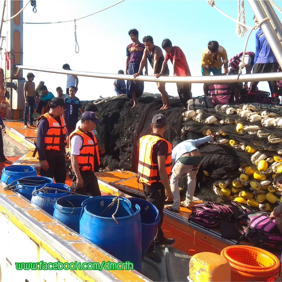 ตรวจเรือประมงอันดามันตอนบน ไม่พบผิดกฎหมาย