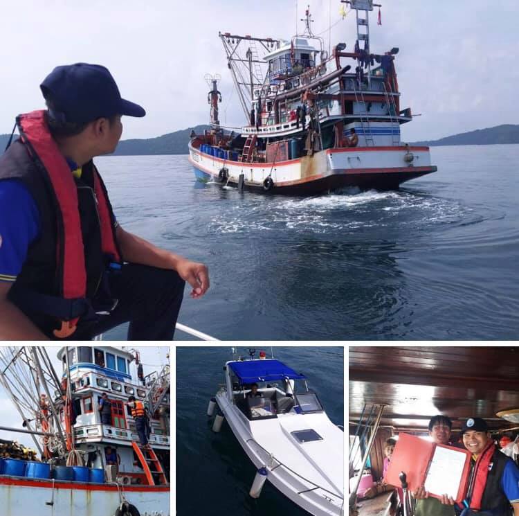ตรวจเรือประมงภูเก็ตและกระบี่ เอกสารครบตามระเบียบ IUU