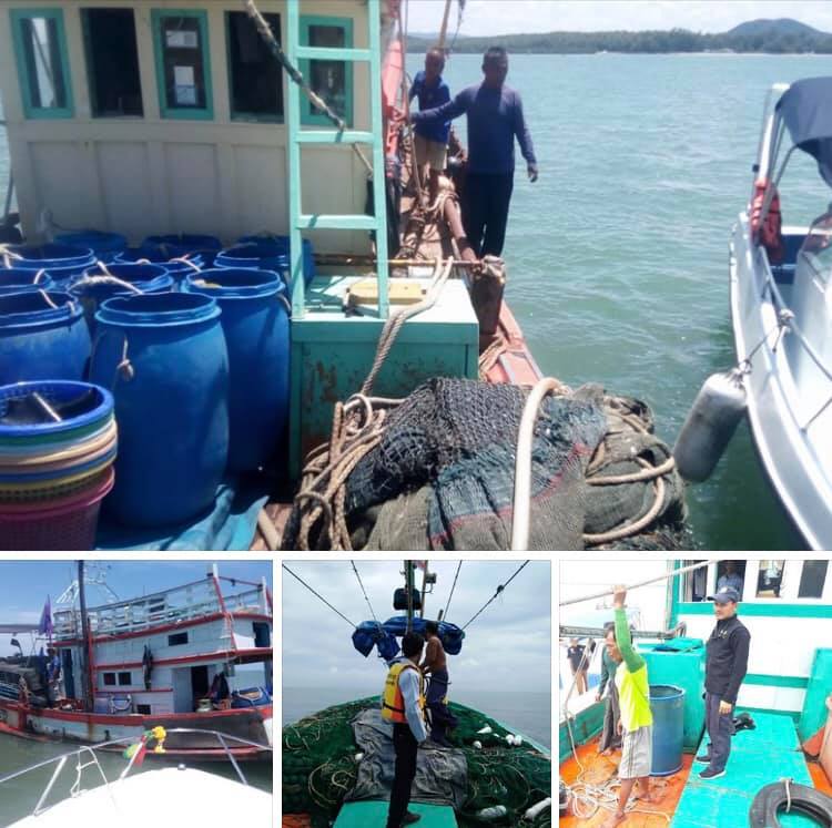 ตรวจเรือประมงสงขลา เอกสารครบตามระเบียบ IUU