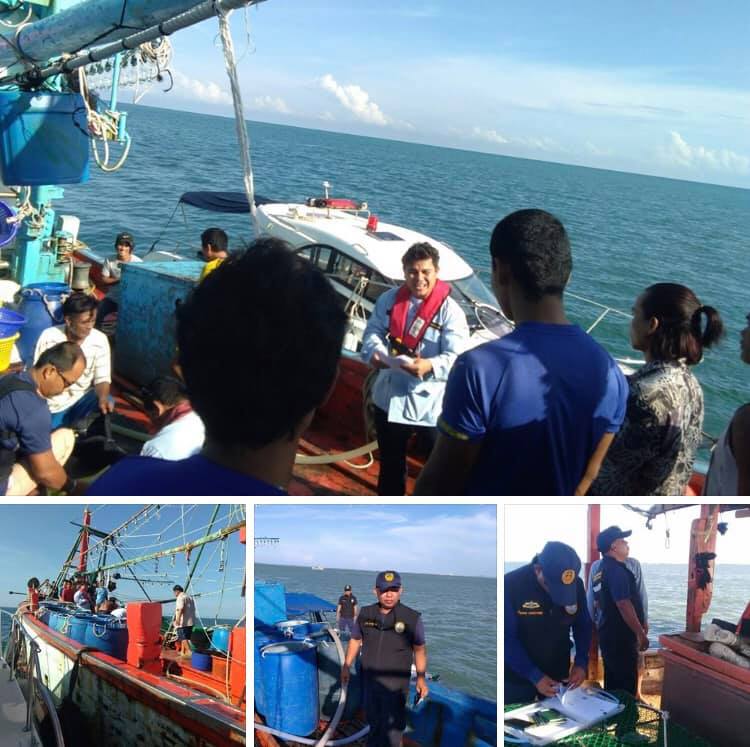 ตรวจเรือประมงปัตตานี เอกสารครบตามระเบียบ IUU