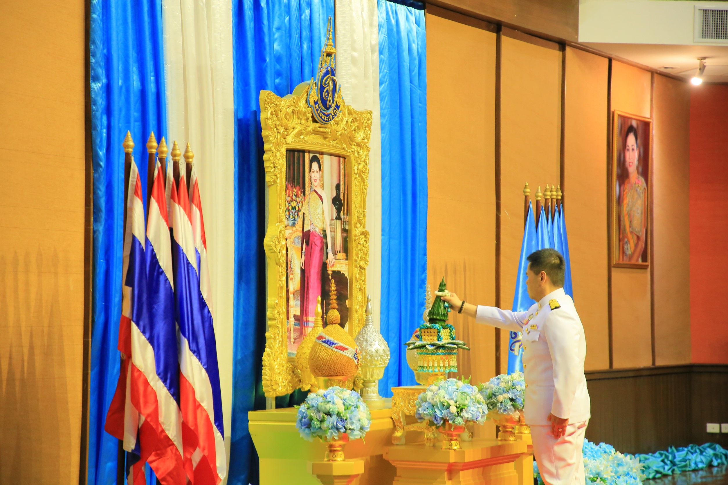 ทช.​ ร่วมพิธีถวายพระพรชัยมงคลสมเด็จพระบรมราชชนนีพันปีหลวง