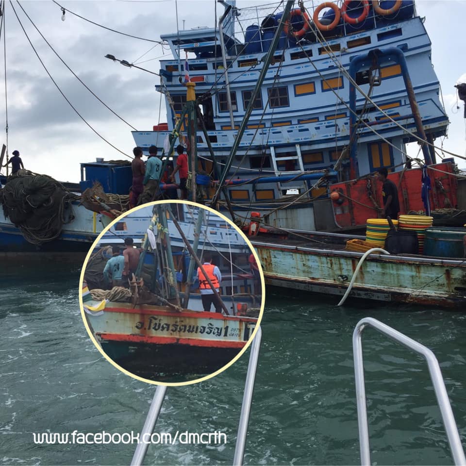 ตรวจเรือประมงสุราษฎร์ธานี เอกสารครบตามระเบียบ IUU