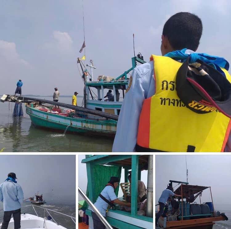 ตรวจเรือประมง ๒ สมุทร เอกสารครบตามระเบียบ IUU