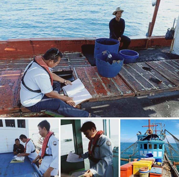ตรวจเรือประมงปัตตานี เอกสารครบตามระเบียบ IUU